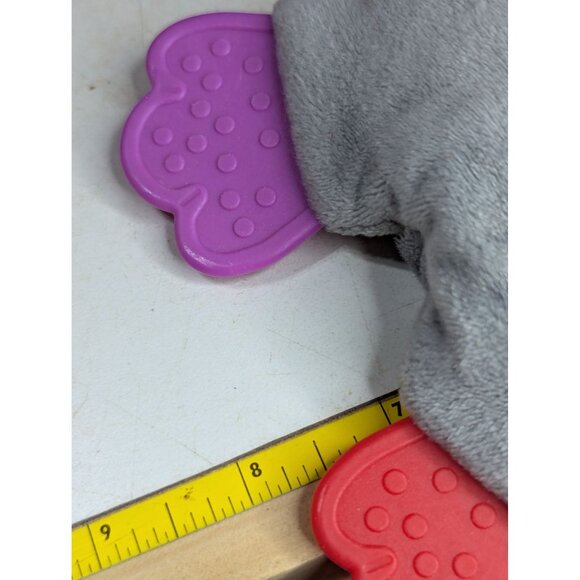 Playtex Baby Plush Elephant Teether Toy With "Dream Big" Embroidery & Textured S - Picture 4 of 4